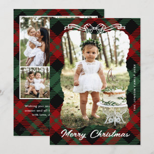 5 Foto Vintage Samt Weihnachten Grün Spitze Schlei
