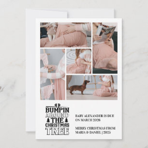 5 Foto Weihnachtsbaum Schwangerschaft Ankündigung