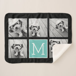 5 Fotocollage Optionaler Text — Farbe bearbeiten Sherpadecke