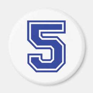 5 - fünf magnet