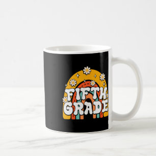 5. Fünfte Klasse Erster Schultag Zurück zur Schule Kaffeetasse
