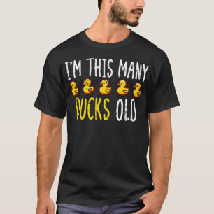 5. Geburtstag 5 Ente Ich bin so viele Enten T-Shirt