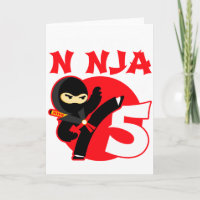5. Geburtstag 5 Jahre alte Kinderparty Kleiner Nin