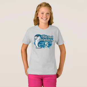 5. Geburtstag des Kindes Dieses Coole Delphin ist T-Shirt