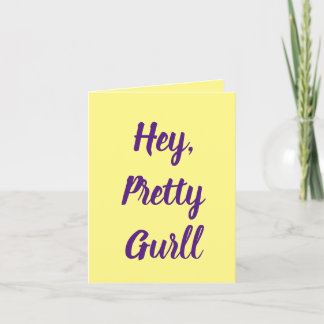 5. Geburtstag des Mädchens Dankeskarte