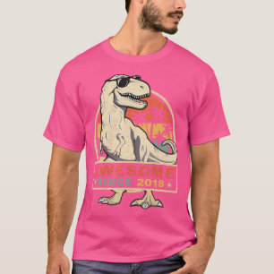 5. Geburtstag Dinosaurier 5 Jahre Junge Phantastis T-Shirt