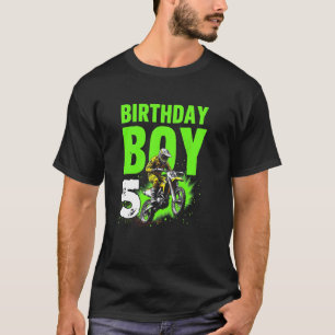 5. Geburtstag Dirt Bike Excite T-Shirt