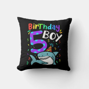 5. Geburtstag Fünf Jahre alt, Haigeschenke Kissen
