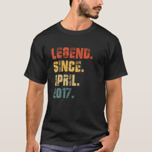 5. Geburtstag Geschenke 5 Jahre alte Legende seit  T-Shirt