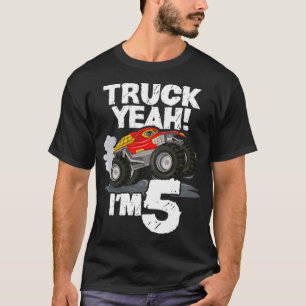 5. Geburtstag Monster-Illustration Tierliebhaber G T-Shirt