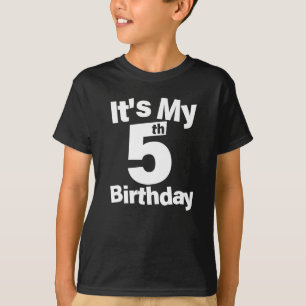 5. Geburtstag Shirt. Das ist mein 5. Geburtstag 5  T-Shirt