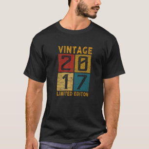 5. Geburtstag Vintage 2017 Geboren in 2017 5 Jahre T-Shirt