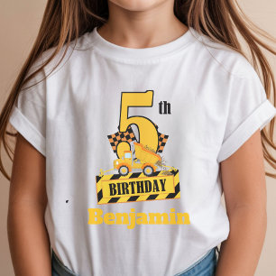 5. Geburtstags-Dump-Druck-Baustellen-Party T-Shirt