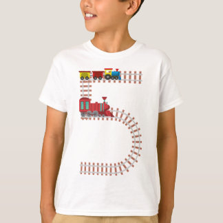 5. Geburtstagsbahn Thema 5 Jahre Alte Kinder T-Shirt