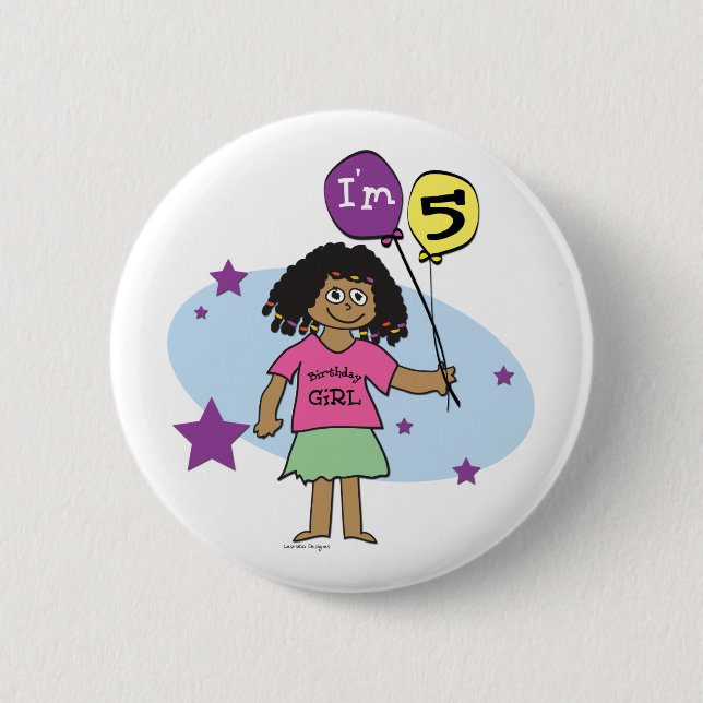 5. Geburtstagskarte Button (Vorderseite)