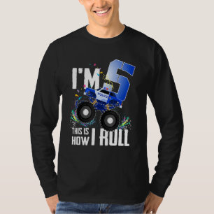 5. Geburtstagskinder, ich bin 5 Polizeiwagen T-Shirt