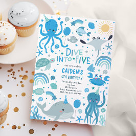 5. Geburtstagsparty Einladung