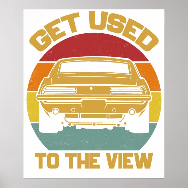 5. Generation Chevy Camaro SS RS 2 Rückseite Poster (Vorne)
