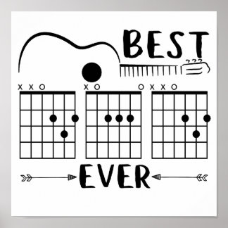 5 Gitarrist Bester Gitarrist Vater Aller Zeiten Da Poster