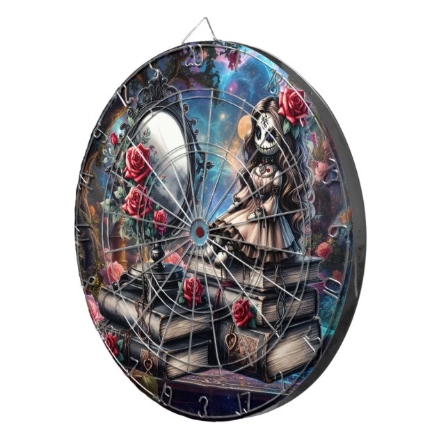 #5 Gothic Spaß  Dartscheibe (Vorderseite rechts)