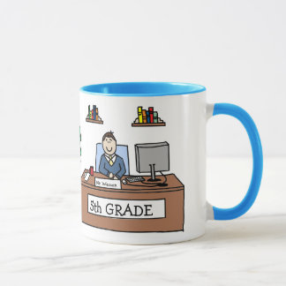5. Grad-Lehrer-Tasse - Gewohnheit Tasse