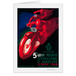 5 Gran Premio Internat'l Motorradposter