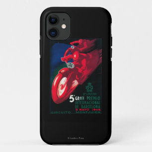 5 Gran Premio Internat'l Motorradposter Case-Mate iPhone Hülle