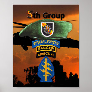 5. Gruppe der Spezialeinheiten SFG SF Veteranen LR Poster