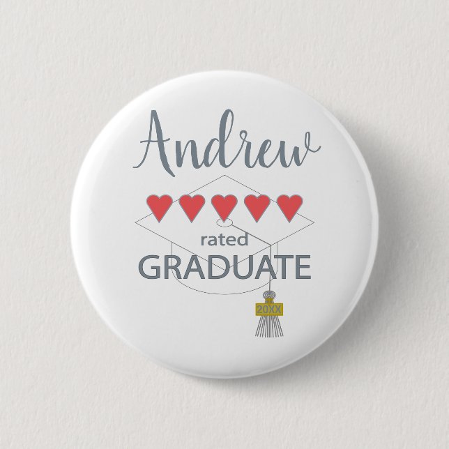 5 Herz-Kreislauf-Abitur Button (Vorderseite)