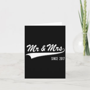 5. Hochzeitsjubiläum Geschenk für Paare Herr und F Karte