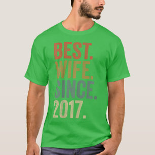 5. Hochzeitstag, beste Ehefrau seit 2 Jahren T-Shirt