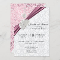 5. Hochzeitstag-Entwurf - Rosa