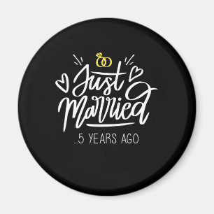    5. Hochzeitstag Magnet