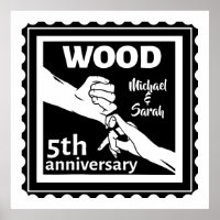 5. Hochzeitstag mit traditionellen Händen