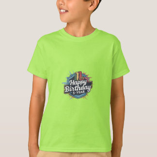 5 Jahre T - Shirt zum Geburtstag