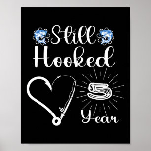 5 Jahre verheiratet - Angelpaar - 5. Hochzeitstag Poster