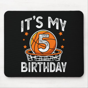 5-jährige Kinder Sketll Sport 5. Geburtstag Junge Mousepad