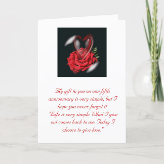 5. Jubiläumskarte Karte