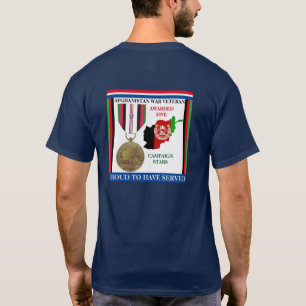 5 KAMPAGNE STARTEN AFGHANISTAN KRIEG VETERAN T-Shirt