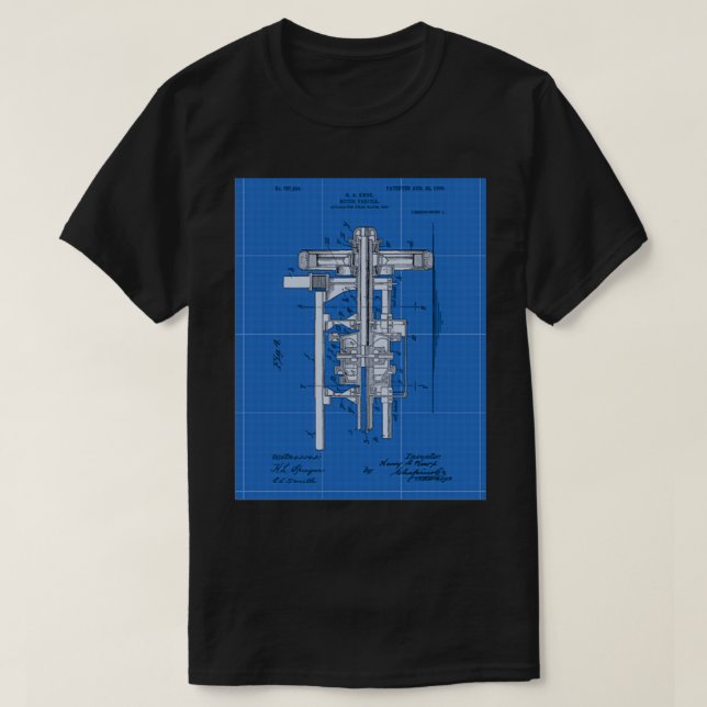 5 Kfz-Patent 1905 T-Shirt (Design vorne)
