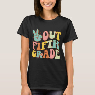 5. Klasse Groovy Letzter Tag Schule 5. Gr T-Shirt