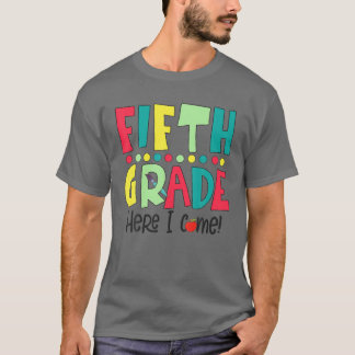 5. Klasse Hier komme ich glücklich ersten Tag von  T-Shirt