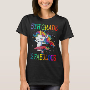 5. Klasse ist fabelhaft einhorchen zurück zur Schu T-Shirt