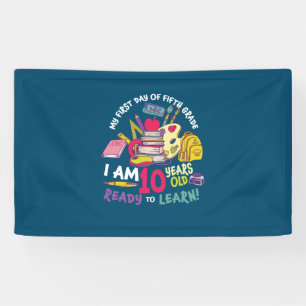 5. Klasse Lehrer mein erster Tag der fünften Klass Banner