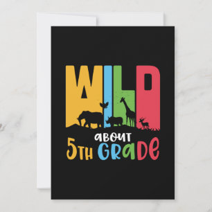 5. Klasse Lehrer Wild Tier ca. 5. Klasse Einladung