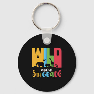 5. Klasse Lehrer Wild Tier ca. 5. Klasse Schlüsselanhänger