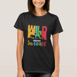 5. Klasse Lehrer Wild Tier ca. 5. Klasse T-Shirt