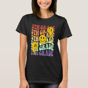 5. Klasse Lehrer zurück zur Schule Retro S T-Shirt