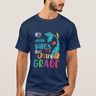 5. Klasse LehrerWellen in 5. Klasse T-Shirt