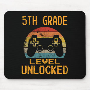 5. Klasse Level freigeschalteter Videospieler Zurü Mousepad
